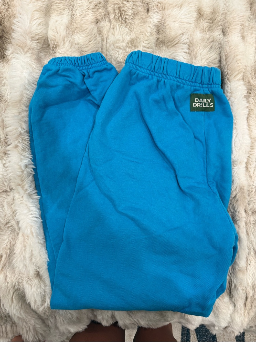 Daily Drills Kids Teal-Blue Pull-On Joggers